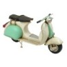 ORIGEN Home Decor Figura Scooter Vespa 2 U Vehiculos | Modelismo Vehículos Terrestres Blanco - 16x28x11cm