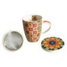 ORIGEN Home Decor Taza estampado 4 Uni. Mugs Y Vasos | Taza Naranja - 12x12x10cm