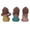 Signes Grimalt By Sigris - Figuras Decorativas | Budas Decorativos - Figuras de Budas, Pack de 3 - 10x5x5 cm