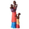 ORIGEN Home Decor Figura africana Africanas Y Elefantes | Figura de Africana Rojo - 26x10x7cm