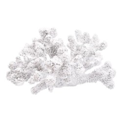 ORIGEN Home Decor Figura Coral Jarrones Y Portavelas | Figura Marinera Blanco - 12x21x19cm