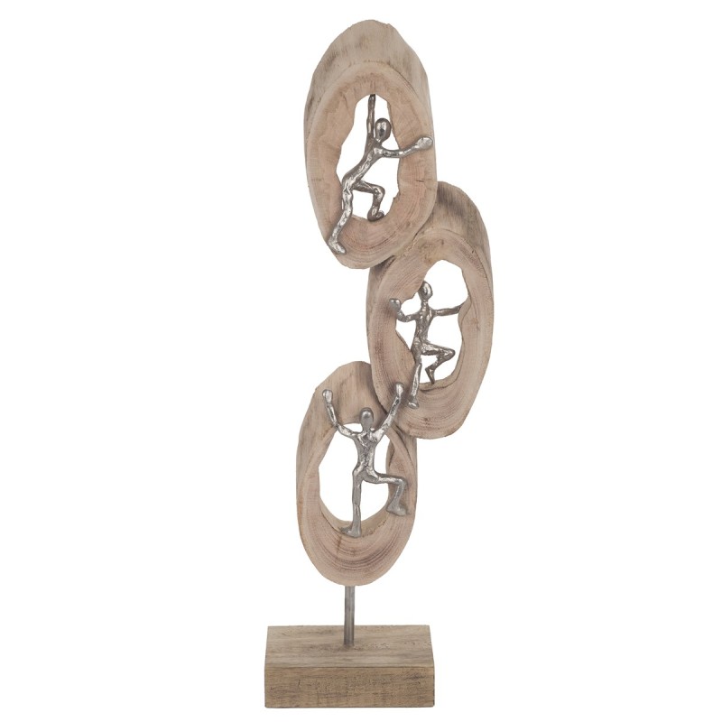 ORIGEN Home Decor - Figura 3 troncos  Figuras | Varios Marrón - 52x9x18 cm