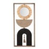 ORIGEN Home Decor Cuado Pared Placas De Madera | Placa de Madera Marrón - 70x34x3cm