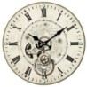 Signes Grimalt By SIGRIS - Reloj Pared Gris de Mdf | Reloj Reloj Vintage Pared Reloj Pared Vintage 34x4x34cm