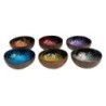 ORIGEN Home Decor Bowl 6 U Bandejas | Cuenco Bol Multicolor - 6x14x14cm