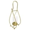 ORIGEN Home Decor Candelabro Jarrones Y Portavelas | Candelabro Dorado - 44x18x13cm