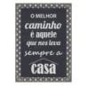 ORIGEN Home Decor Adornos pared portugues Placas Metal | Placa de Metal Negro Rectangular - 33x24x1cm