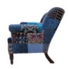 ORIGEN Home Decor Sillón Mueble Auxiliar | Sillón Azul - 90x85x84cm