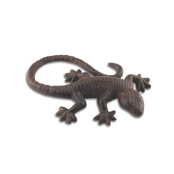 ORIGEN Home Decor Lagartos Animales | Figura de Lagarto Marrón - 2x15x10cm