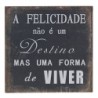 ORIGEN Home Decor - Adorno pared portugués  Adorno Pared | Placas Metal Negro - 30x0x30 cm