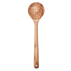 ORIGEN Home Decor Cucharon escurridor Utensilios | Cuchara Marrón - 2x33x9cm