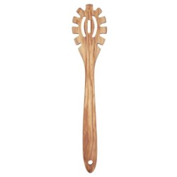 ORIGEN Home Decor Cuchara colador de pasta Utensilios | Cuchara Marrón - 2x33x7cm