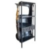 ORIGEN Home Decor Taxi bar Mueble Auxiliar | Barra Negro - 178x95x80cm