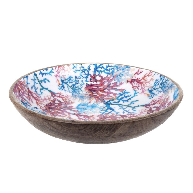 ORIGEN Home Decor - Bowl coral  Cocina | Cajas Y Bandejas Azul - 7x30x30 cm