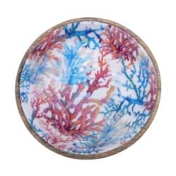 ORIGEN Home Decor - Bowl coral  Cocina | Cajas Y Bandejas Azul - 7x15x15 cm