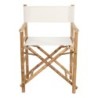 ORIGEN Home Decor - Silla director  Muebles | Mueble Auxiliar Marrón - 88x44x58 cm