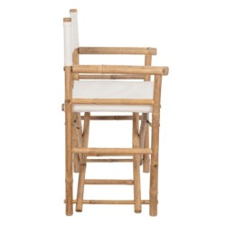 ORIGEN Home Decor - Silla director  Muebles | Mueble Auxiliar Marrón - 88x44x58 cm