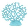 ORIGEN Home Decor Coral Marinero Figura Azul 25x27x7cm