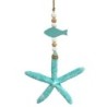 ORIGEN Home Decor Colgante Estrella Azul - 40x18x3cm | Decoración Hogar Náutica y Marinera