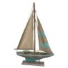 ORIGEN Home Decor Velero Vehiculos Azul - Modelismo de Barcos 50x35x6cm