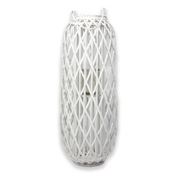 ORIGEN Home Decor Candelabro Jarrones Y Portavelas Blanco - 93x30x30cm