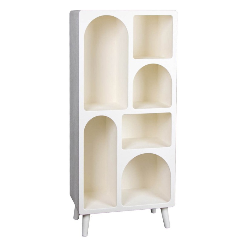 ORIGEN Home Decor Estanteria Mueble Auxiliar | Estantería Crudo Rectangular - 135x60x36cm