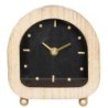 ORIGEN Home Decor Reloj Mesita Relojes Sobremesa Gris Ovalado 16x15x5cm