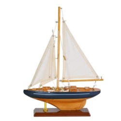 ORIGEN Home Decor Barco Velero Vehiculos | Modelismo de Barcos Blanco - 35x25x6cm