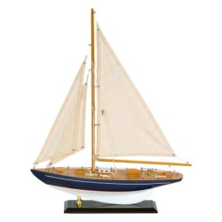 ORIGEN Home Decor Barco Velero Vehiculos | Modelismo de Barcos Blanco - 55x41x9cm