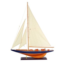 ORIGEN Home Decor Barco Velero Vehiculos | Modelismo de Barcos Blanco - 97x75x14cm