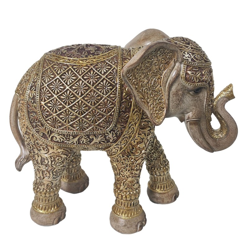 ORIGEN Home Decor Elefante Africanas Y Elefantes Figura de Elefante Gris 19x22x9cm