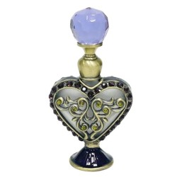 ORIGEN Home Decor Botella De Perfume Miniaturas | Botella Gris - 8x5x2cm