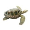 ORIGEN Home Decor Joyero Tortuga Miniaturas | Joyero Marrón 3x9x9cm - Elegante y funcional joyero de tortuga para