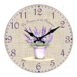 ORIGEN Home Decor Reloj Relojes Naranja Redondo 34x34x4cm