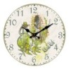 ORIGEN Home Decor Reloj Aceite Relojes Verde Redondo - 34x34x4cm