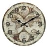 ORIGEN Home Decor Reloj Mapa Vintage | Verde Redondo 34x34x4cm