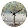 ORIGEN Home Decor Reloj Arbol Relojes Gris Redondo 34x34x4cm