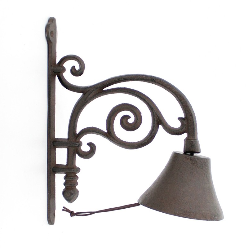 ORIGEN Home Decor Campana Jardin | Campana de Decoración Negro - 27x25x11cm