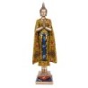 ORIGEN Home Decor Buddha Budas Figura de Buda Naranja - 43x13x9cm Resina Alta Calidad