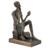 ORIGEN Home Decor Don Quijote Bronce Figura de Persona Gris - 24x17x10cm