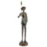 ORIGEN Home Decor Don Quijote Bronce Figura de Persona Gris 43x13x10cm