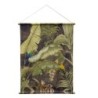 ORIGEN Home Decor Lienzo Enrollable Tropical Cuadros | Verde Rectangular - 100x80x2cm