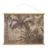 ORIGEN Home Decor Lienzo Enrollable Tropical Cuadros Gris Rectangular 75x100x2cm