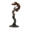 ORIGEN Home Decor ?Rbol De La Vida Ninfa Bronce Figura Diosa Gris 25x12x10cm