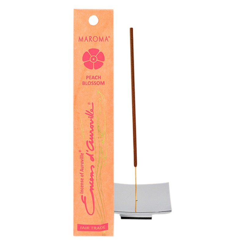 ORIGEN Home Decor Peach Blossom Incienso Complementos Natura | Incienso Naranja - 25x4x1cm