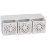 Signes Grimalt By SIGRIS - Joyero 3 cajones Blanco de Mdf | Joyero Caja Joyero Joyeros Zara Home 12x10x33cm