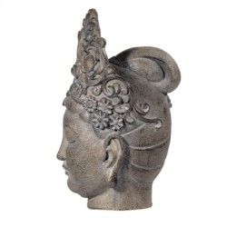 Signes Grimalt By Sigris - Figuras Decorativas | Cabeza Buda Decorativa - Figuras de Budas, 24 x 14 x 15 cm