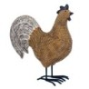 Signes Grimalt By SIGRIS - Figura Gallo Marrón de Resina | Figura de Gallina Figuras De Resina Para Jardin Figura Resina Decorac