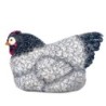 Signes Grimalt By SIGRIS - Figura Gallina Gris de Resina | Figura de Gallina Figuras De Resina Para Jardin Figura Resina Decorac