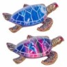 Signes Grimalt By SIGRIS - Figura Tortuga 2 Unidades Azul de Resina | Figura de Animal Figuras De Resina Para Jardin Figura Resi